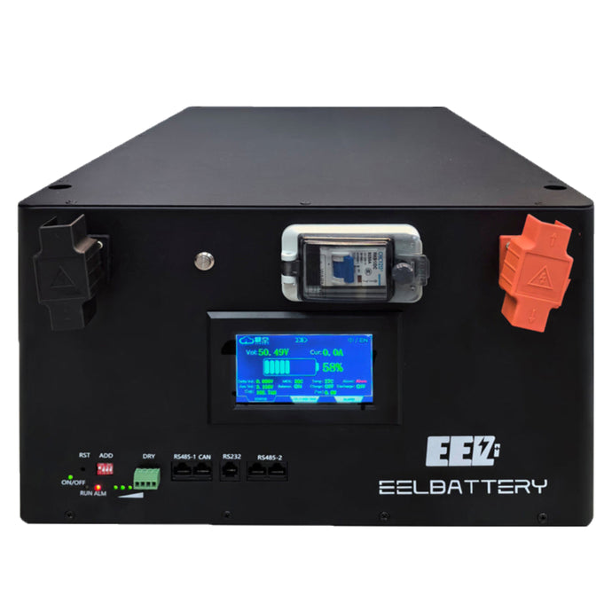 EEL DIY Batteriebox 48V für 280 Ah Zellen mit JK BMS und Display