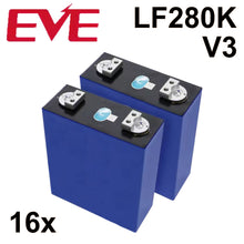 16x EVE LF280K LiFePO4 Akku Zellen 280Ah 3,2V (Vorbestellung)