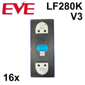 16x EVE LF280K LiFePO4 Akku Zellen 280Ah 3,2V (Vorbestellung)