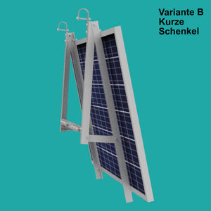 Befestigung Solarmodul Balkon Halterung Aufhängung