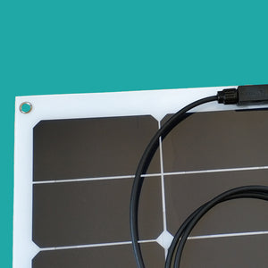Semi-flexibles Solarmodul 60Wp mit SunPower Solarzellen