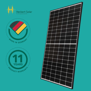 Solarmodul Heckert NeMo® 3.0 120M 375Wp Black Frame PERC Monokristallin