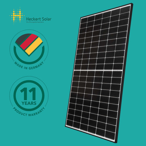 Solarmodul Heckert NeMo® 3.0 120M 375Wp Black Frame (B-Ware) PERC Monokristallin
